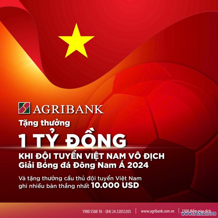 Agribank thưởng 1 tỉ đồng nếu tuyển Việt Nam vô địch ASEAN Cup 2024 - Ảnh 2.